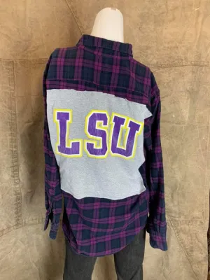 0061 Flannel Football Shirts-C