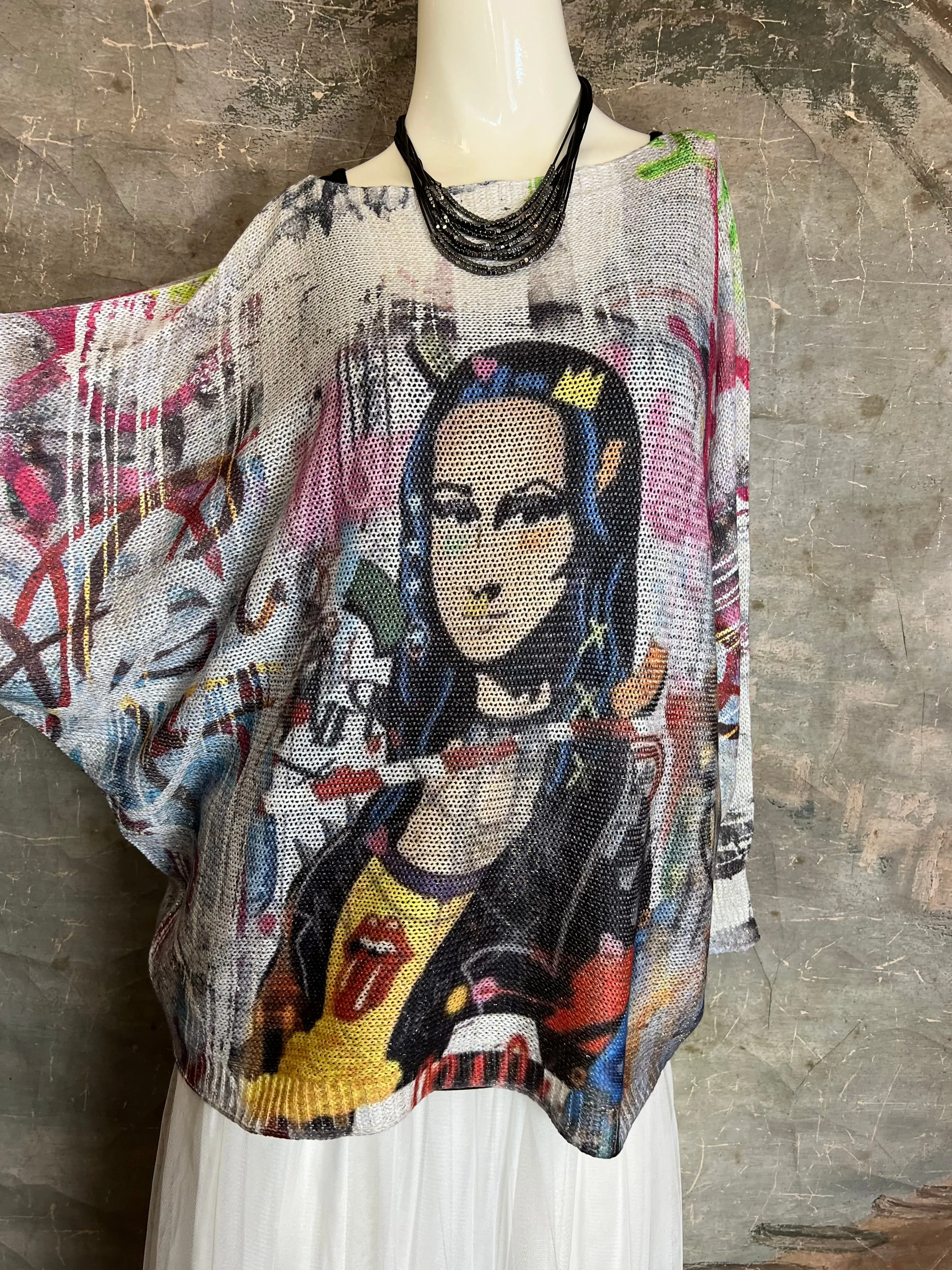 22024 Mona Lisa Remix Sweater