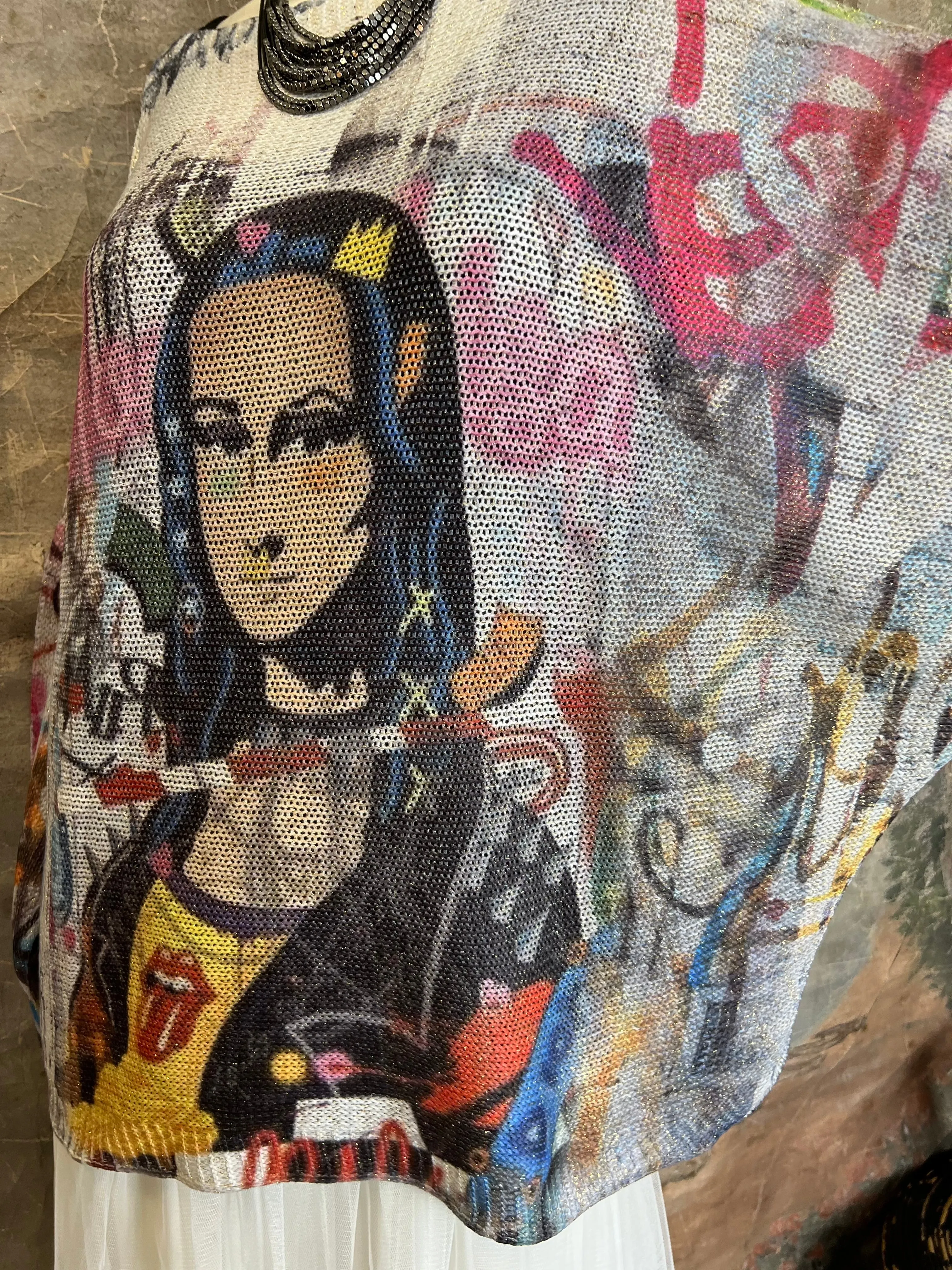 22024 Mona Lisa Remix Sweater