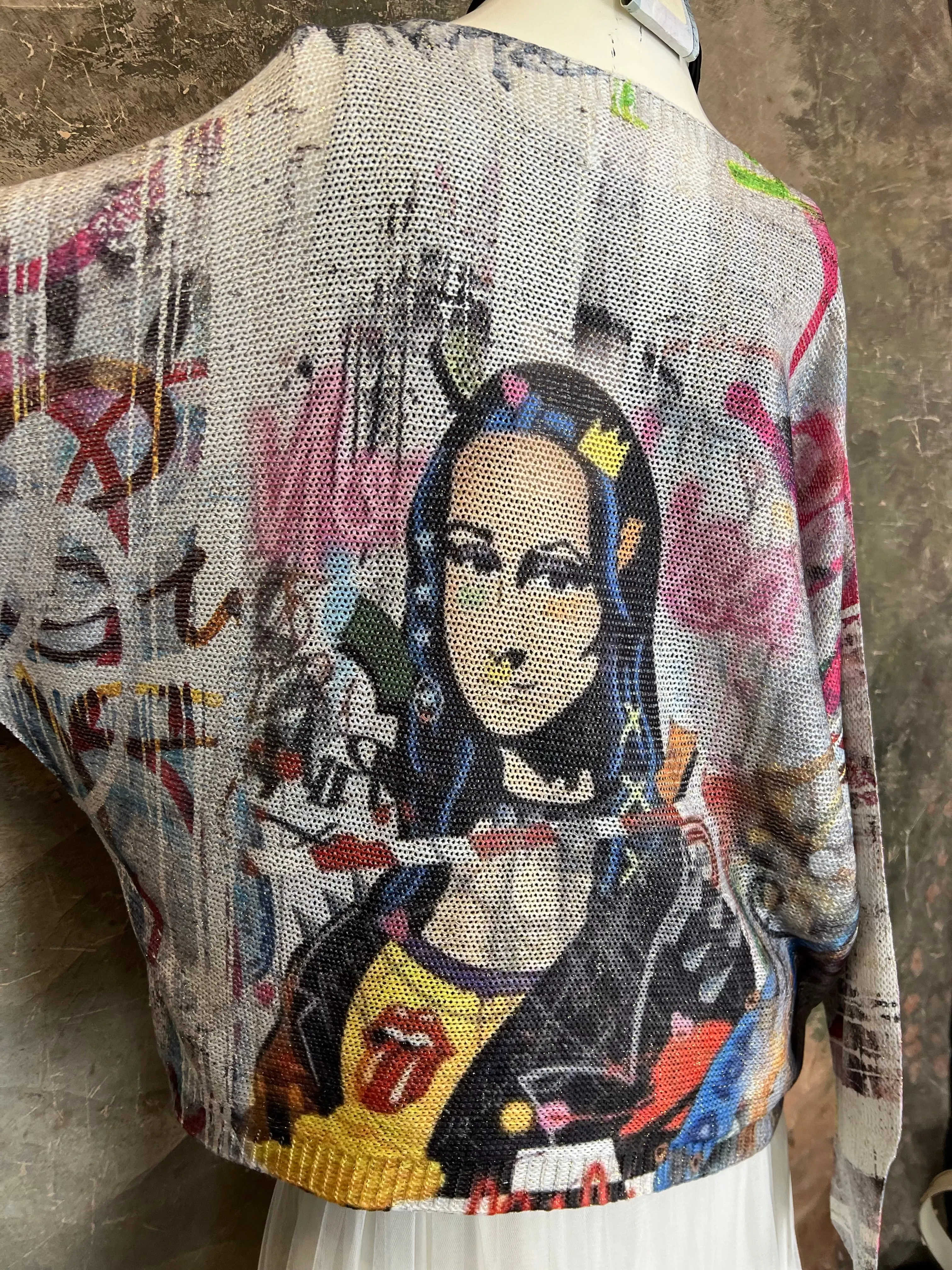 22024 Mona Lisa Remix Sweater