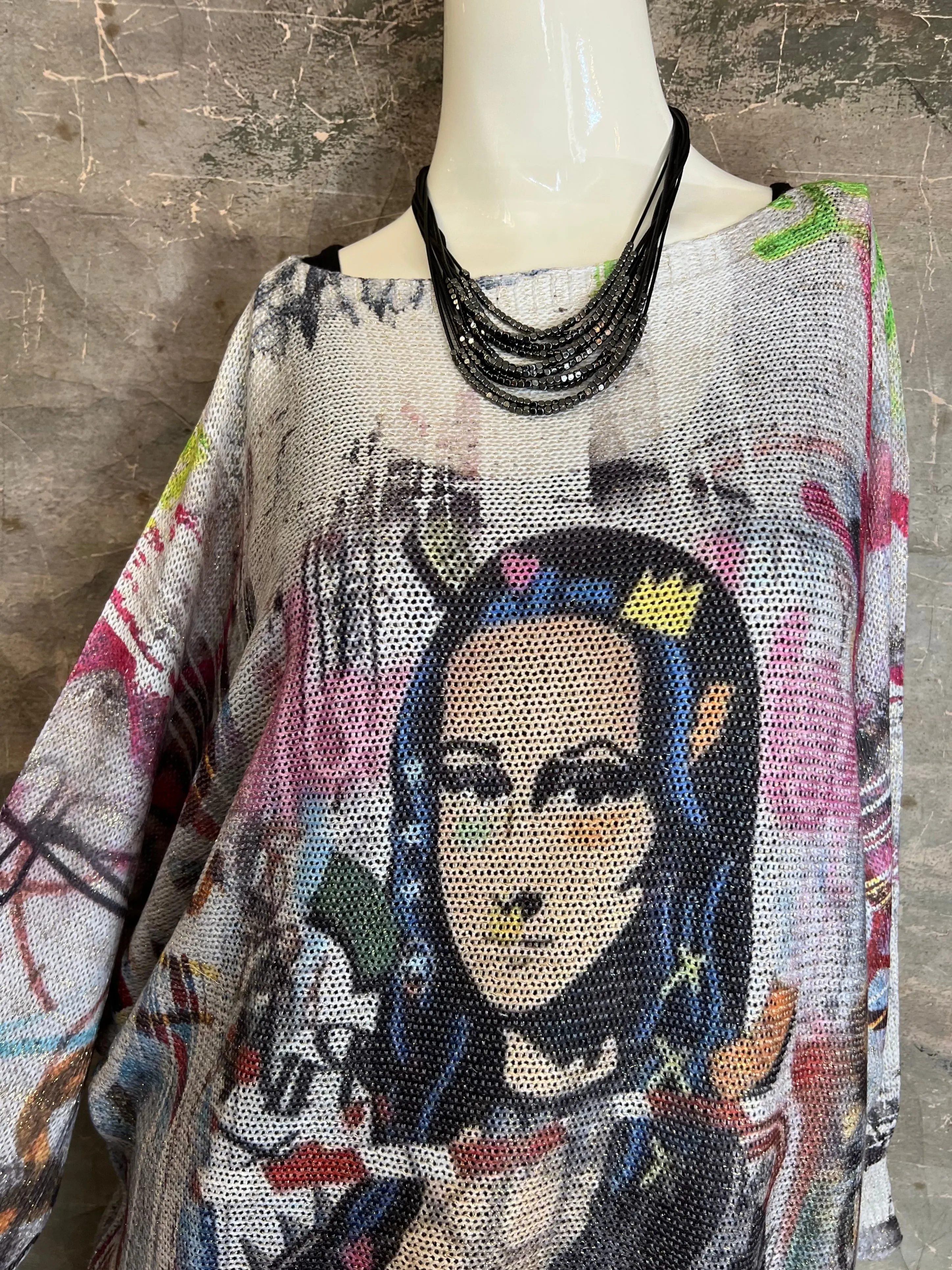 22024 Mona Lisa Remix Sweater