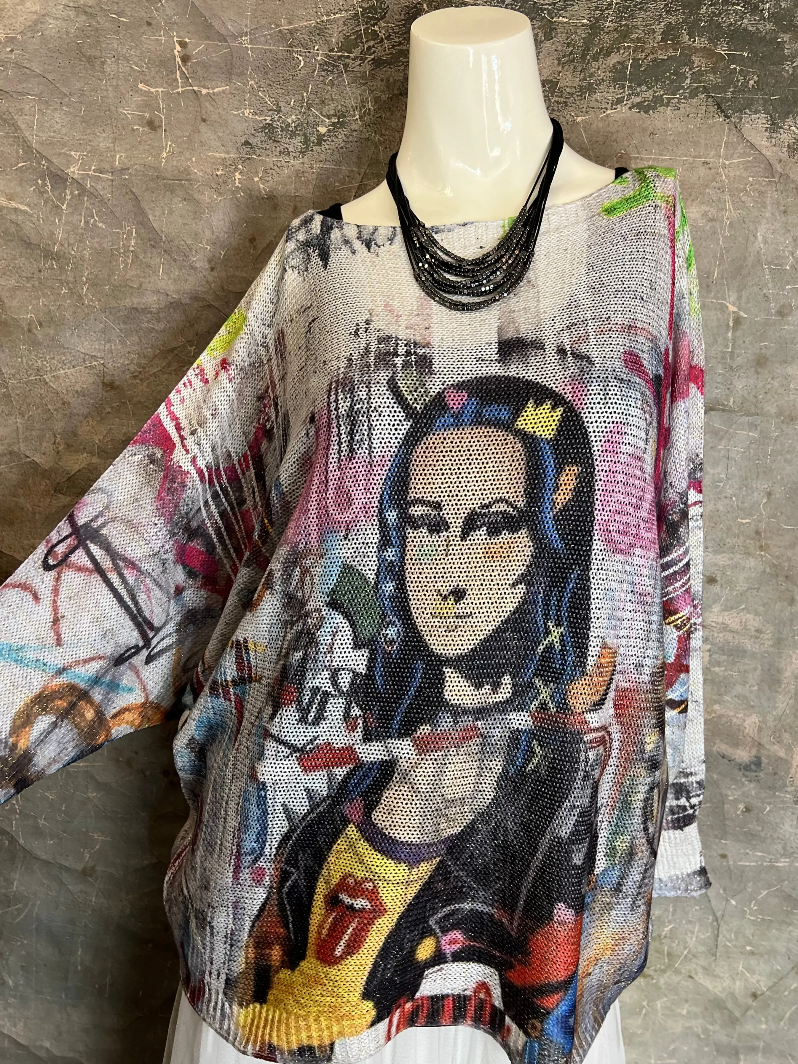 22024 Mona Lisa Remix Sweater