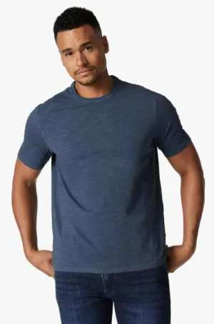 34 Heritage T-Shirt Slub Crew Neck Dark Denim