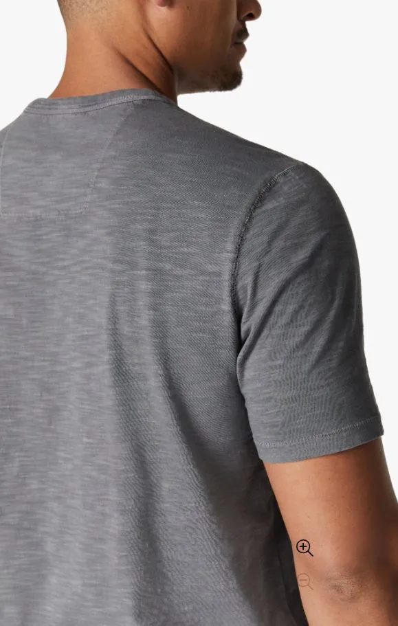 34 Heritage T-Shirt Slub Crew Neck Winter Grey