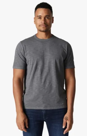 34 Heritage T-Shirt Slub Crew Neck Winter Grey