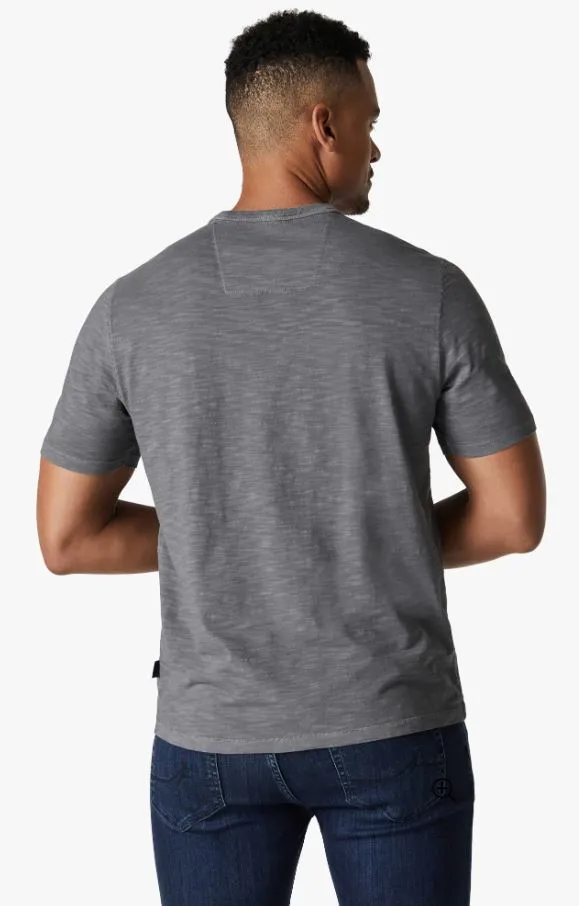 34 Heritage T-Shirt Slub Crew Neck Winter Grey