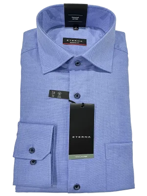 8183/13 Blue Business L/S Modern Fit Shirt