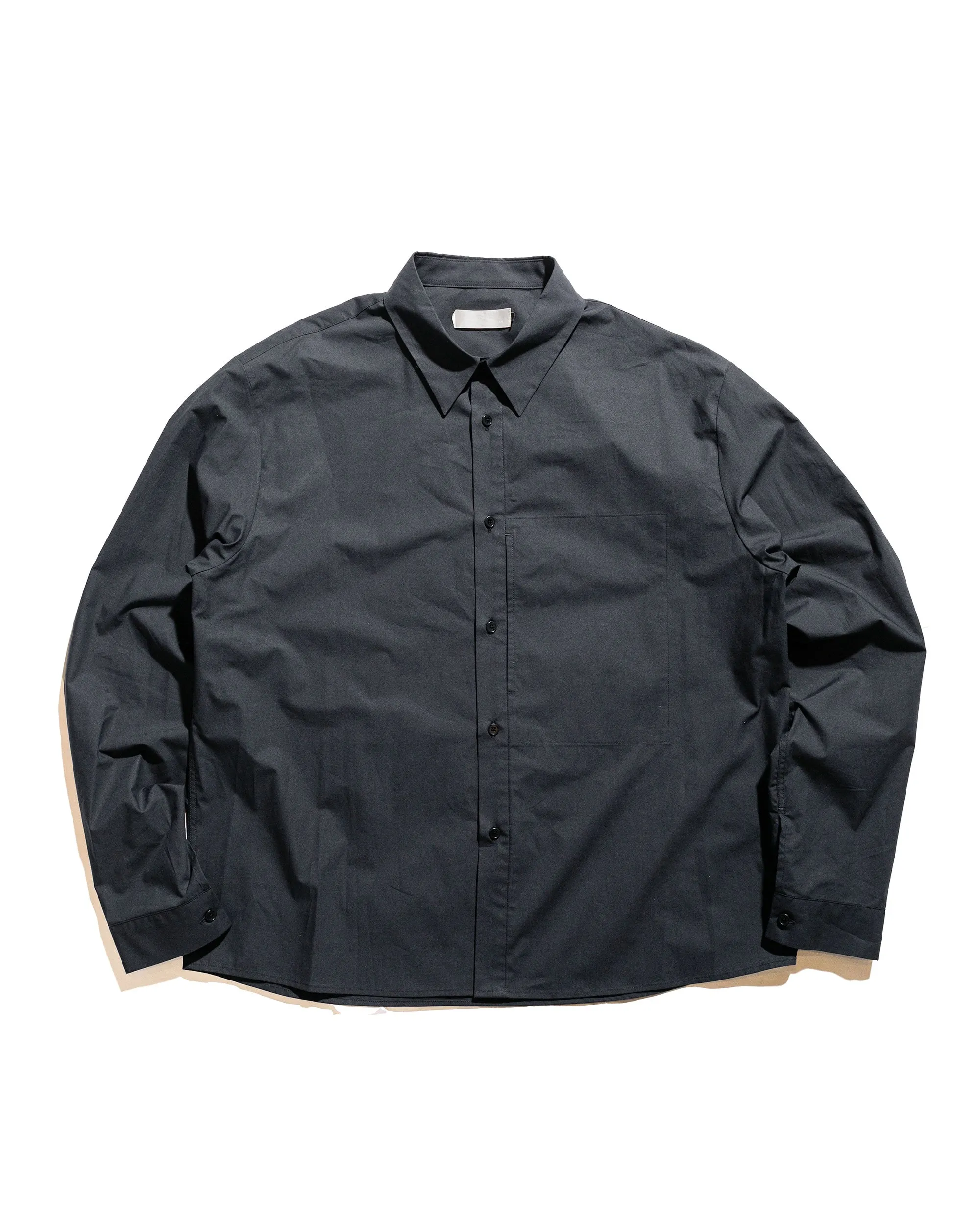 Amomento Basic Pocket Shirts Navy