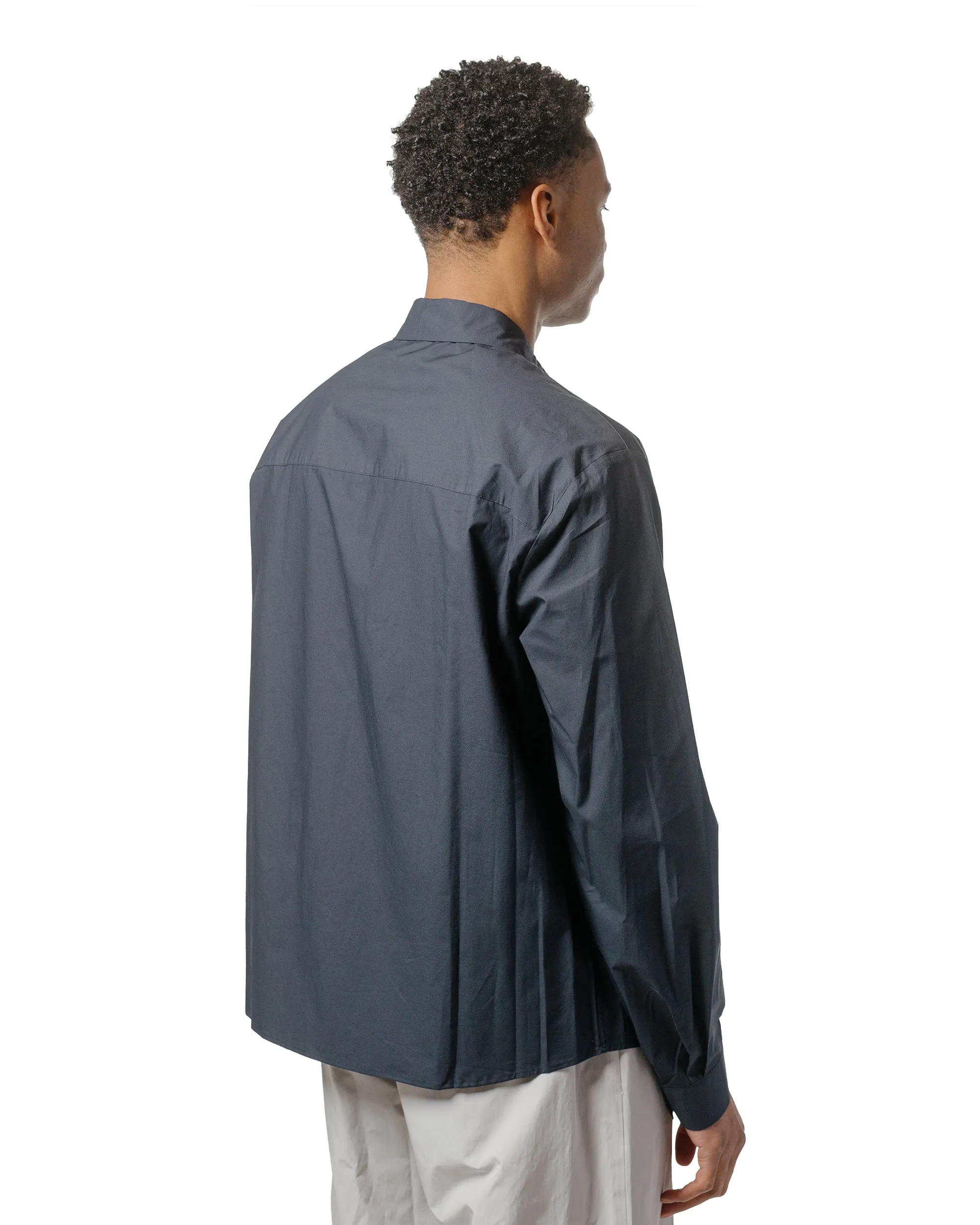 Amomento Basic Pocket Shirts Navy