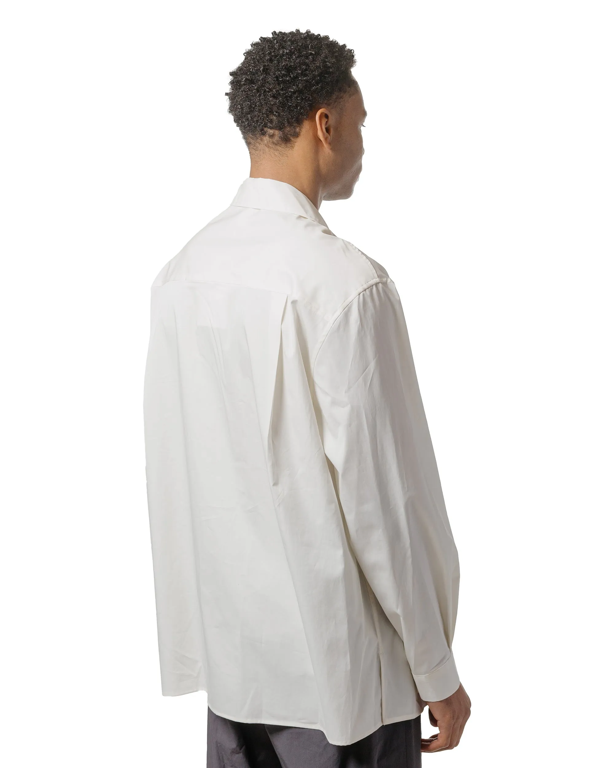 Amomento Open Collar Shirts Ivory