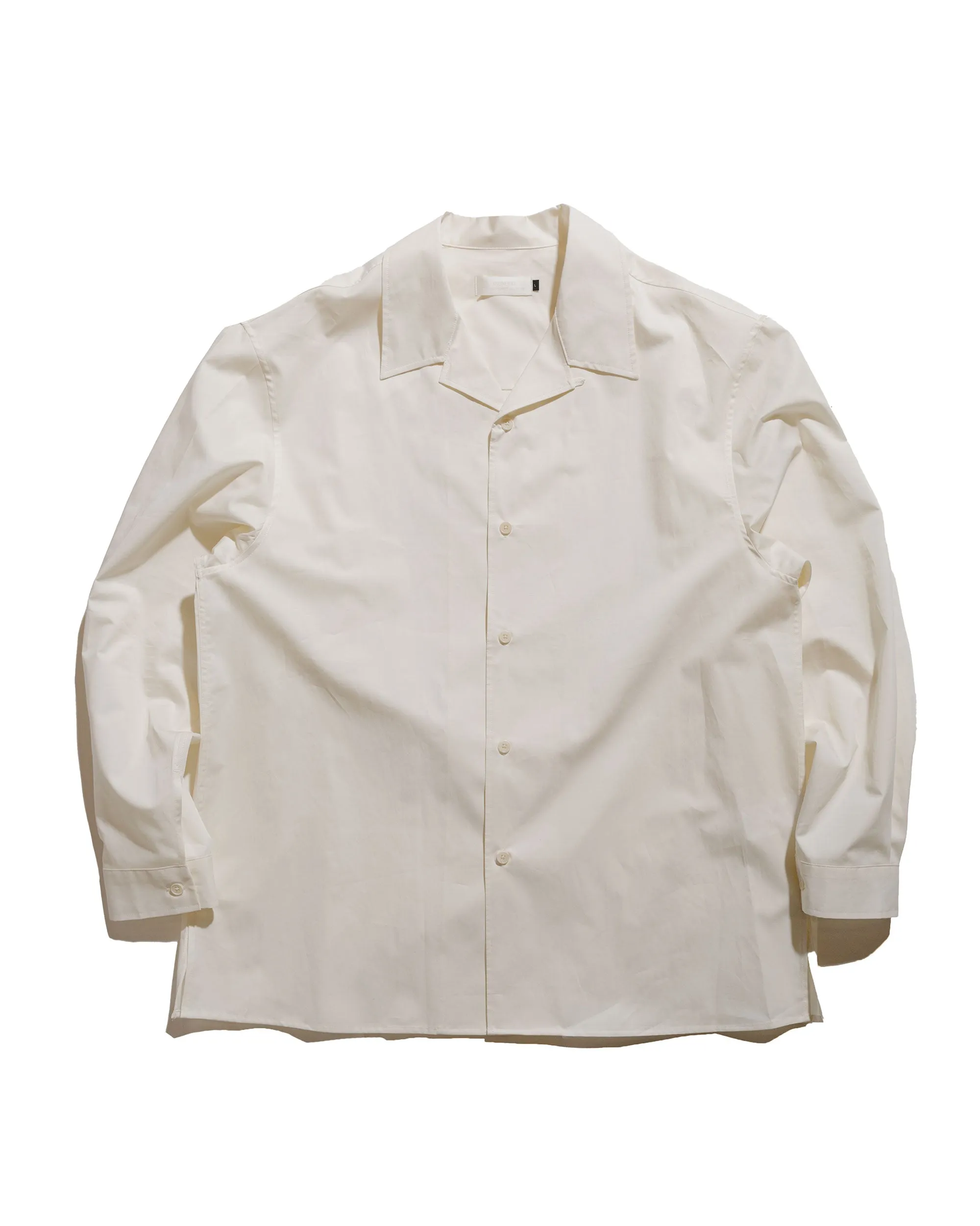 Amomento Open Collar Shirts Ivory