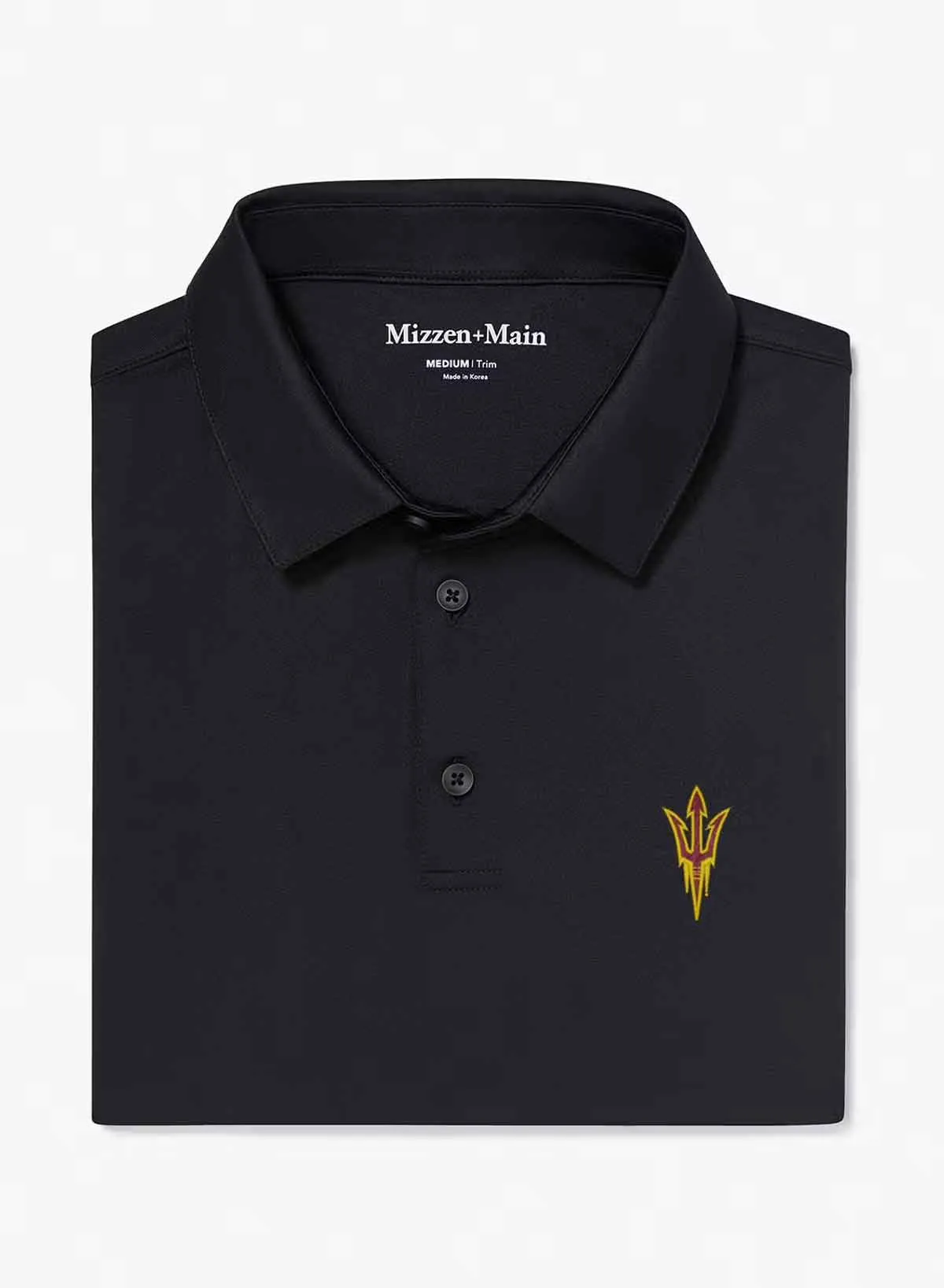 Arizona State Versa Polo - Black | Mizzen   Main