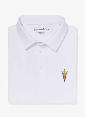 Arizona State Versa Polo - White | Mizzen   Main