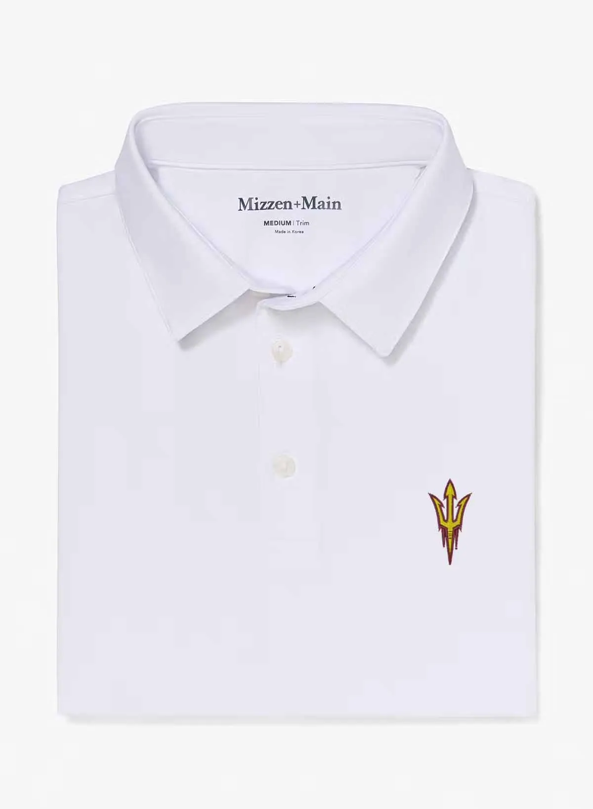 Arizona State Versa Polo - White | Mizzen   Main