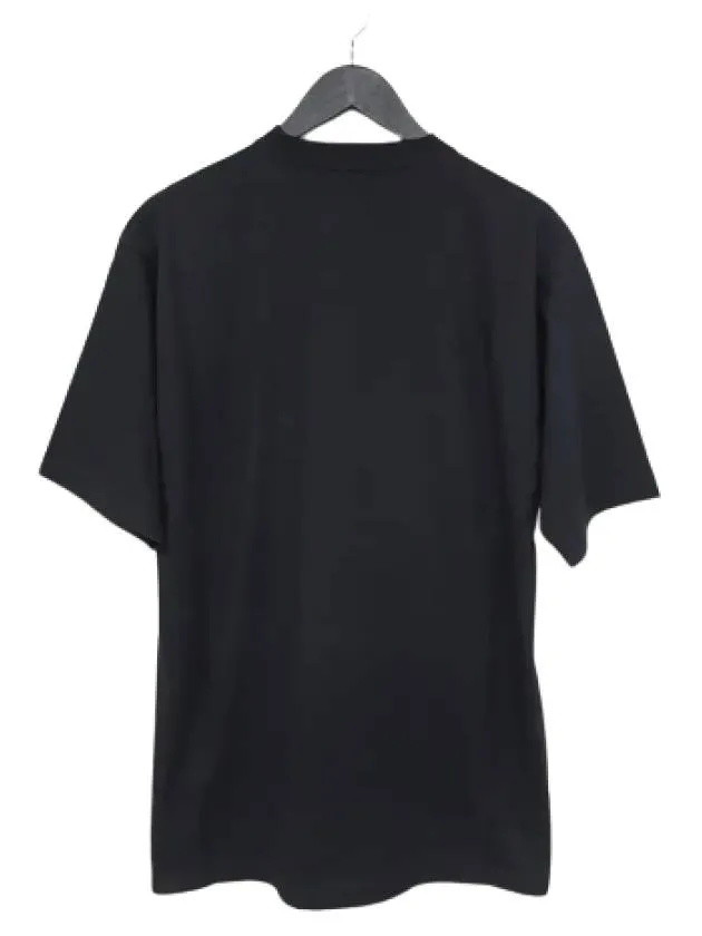Balenciaga Gym Wear Logo Print Short Sleeve T-Shirt Black