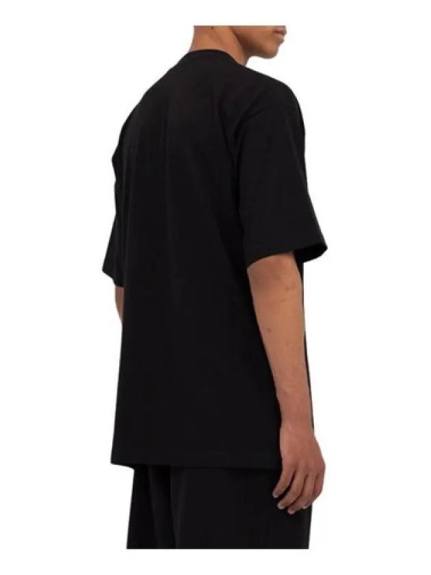 Balenciaga Gym Wear Logo Print Short Sleeve T-Shirt Black