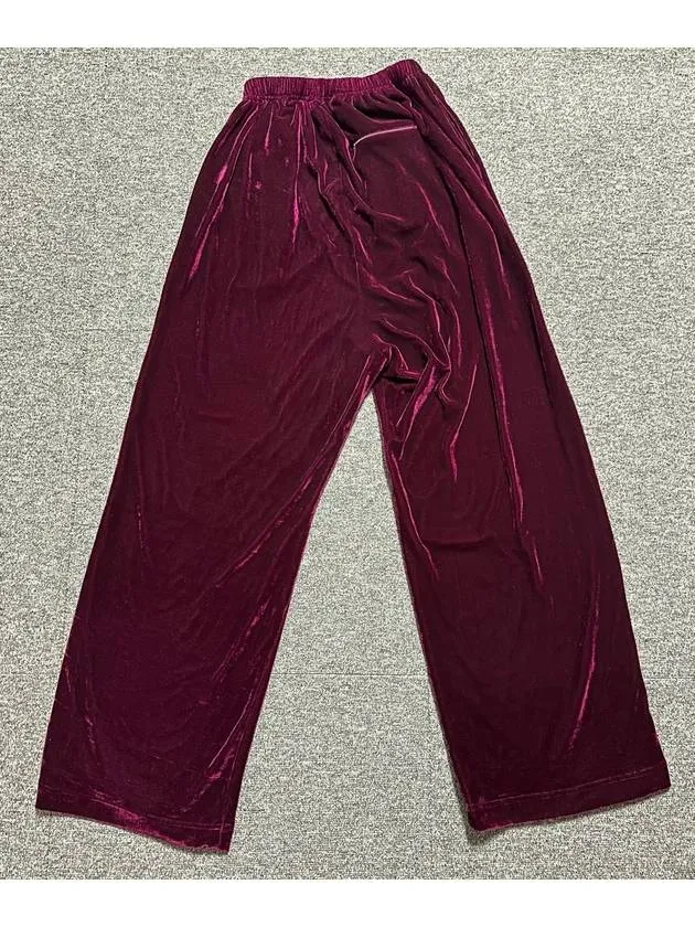 Balenciaga Lenciaga velor pants 26 29