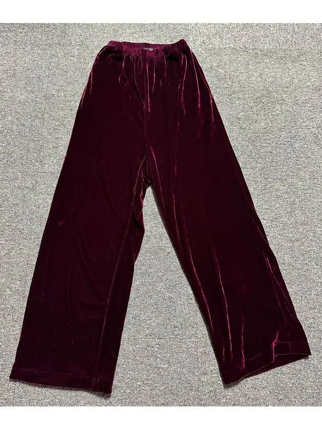 Balenciaga Lenciaga velor pants 26 29