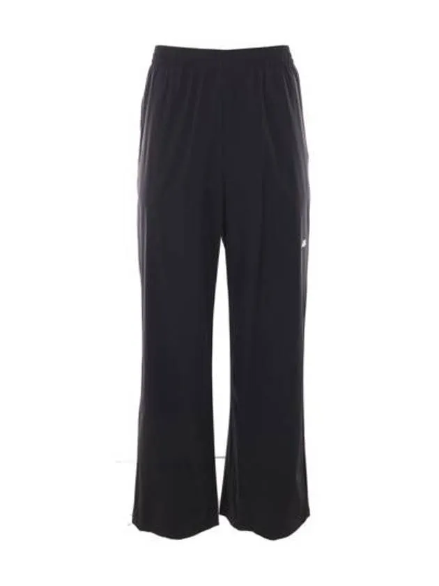 Balenciaga Logo Print Track Pants Black
