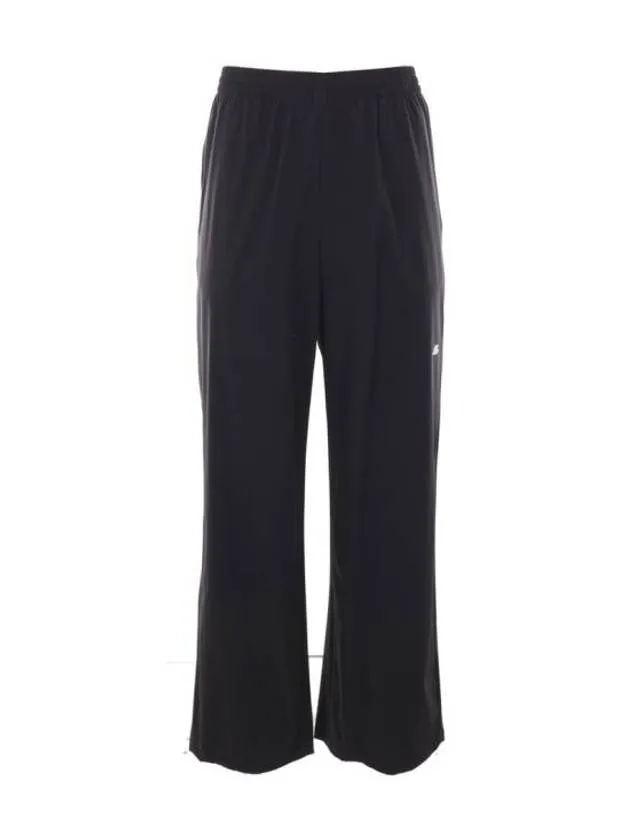 Balenciaga Logo Print Track Pants Black