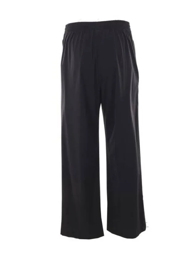 Balenciaga Logo Print Track Pants Black