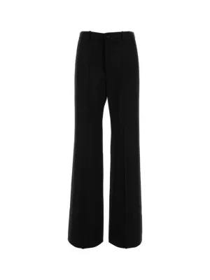 Balenciaga Regular Fit Tailored Wide Pans Black