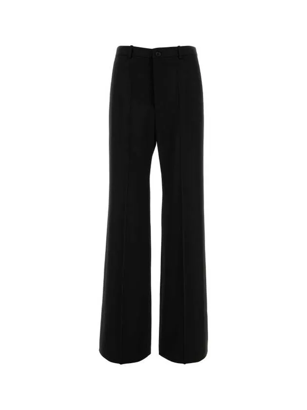 Balenciaga Regular Fit Tailored Wide Pans Black
