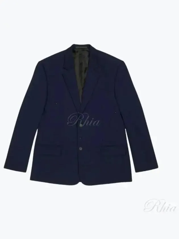 Balenciaga Regular Tailored Jacket Navy