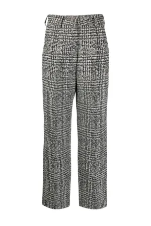Blaz Milano Lark Fox Pants - Black/ White