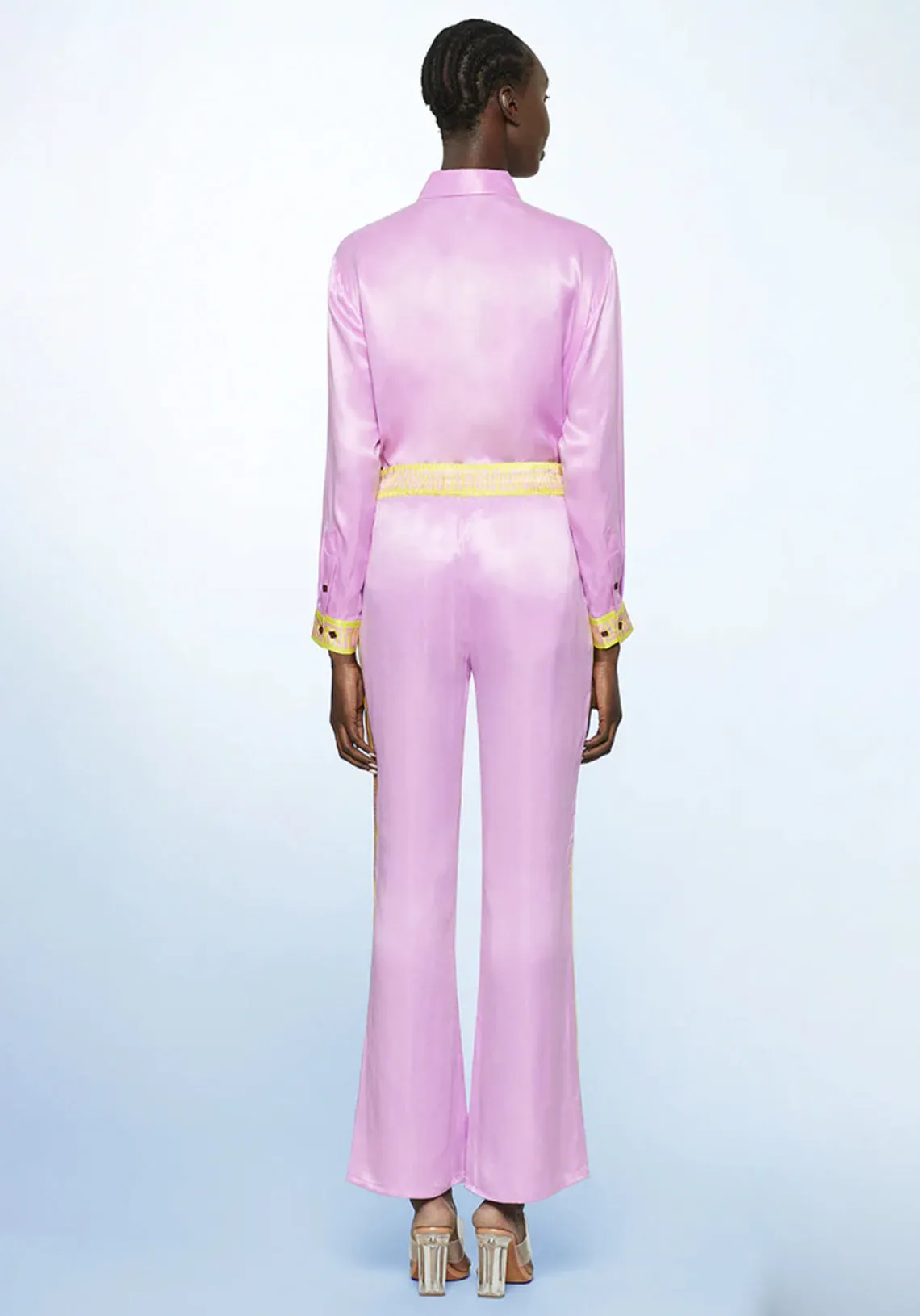 COCONUT AND FINGERLIME CONTRAST PANT