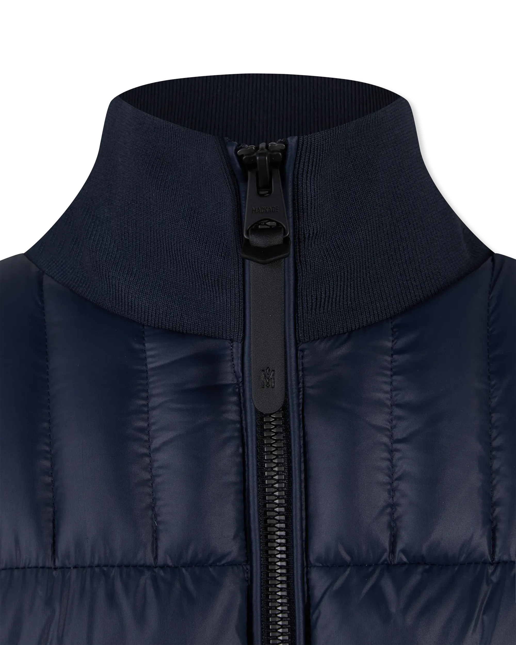 Collin-R Nano Down Mixed Media Bomber Jacket