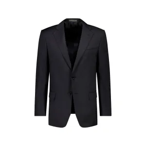 CORNELIANI Plain Leader Wool Suits CHARCOAL