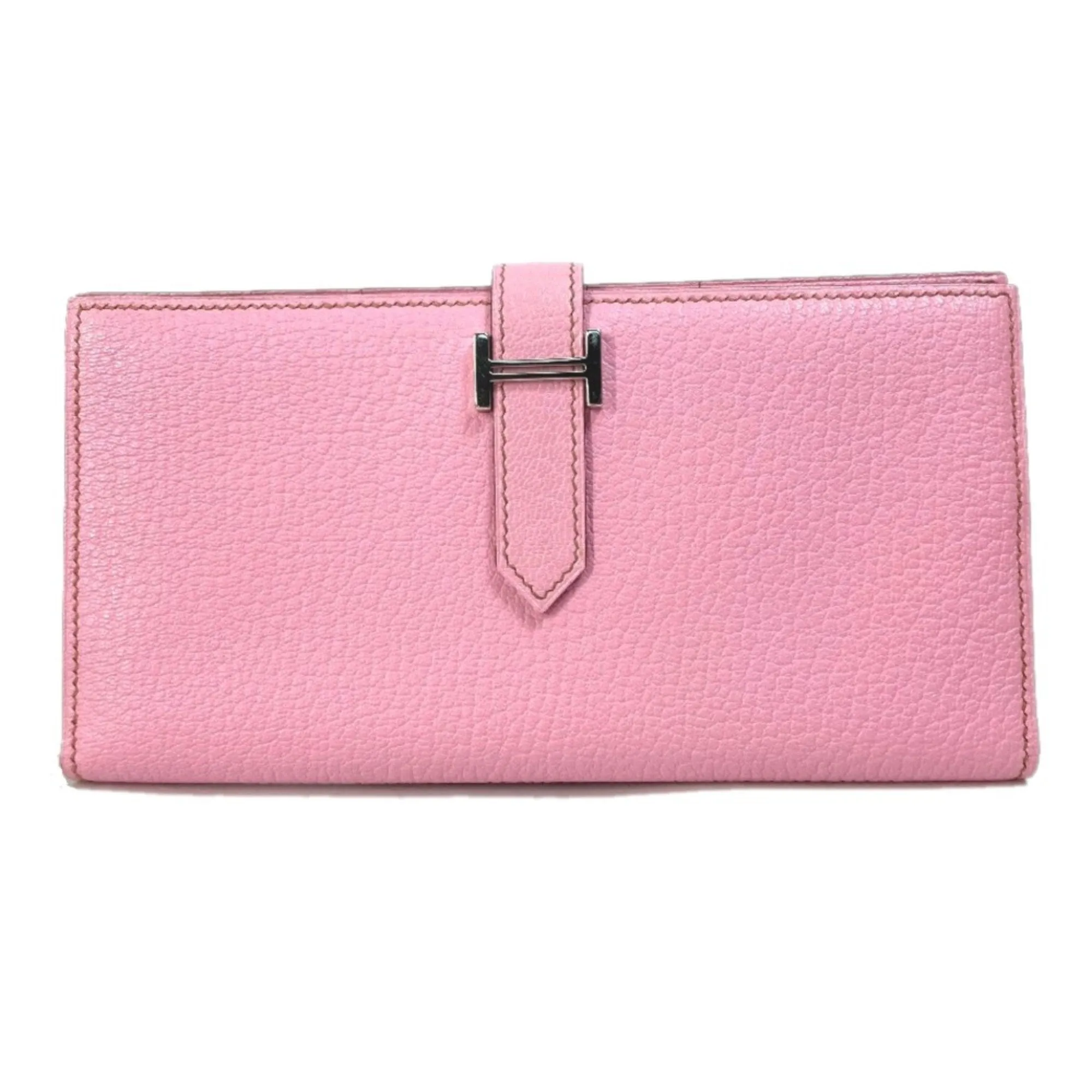 Herms Barn Pink Leather Accessories