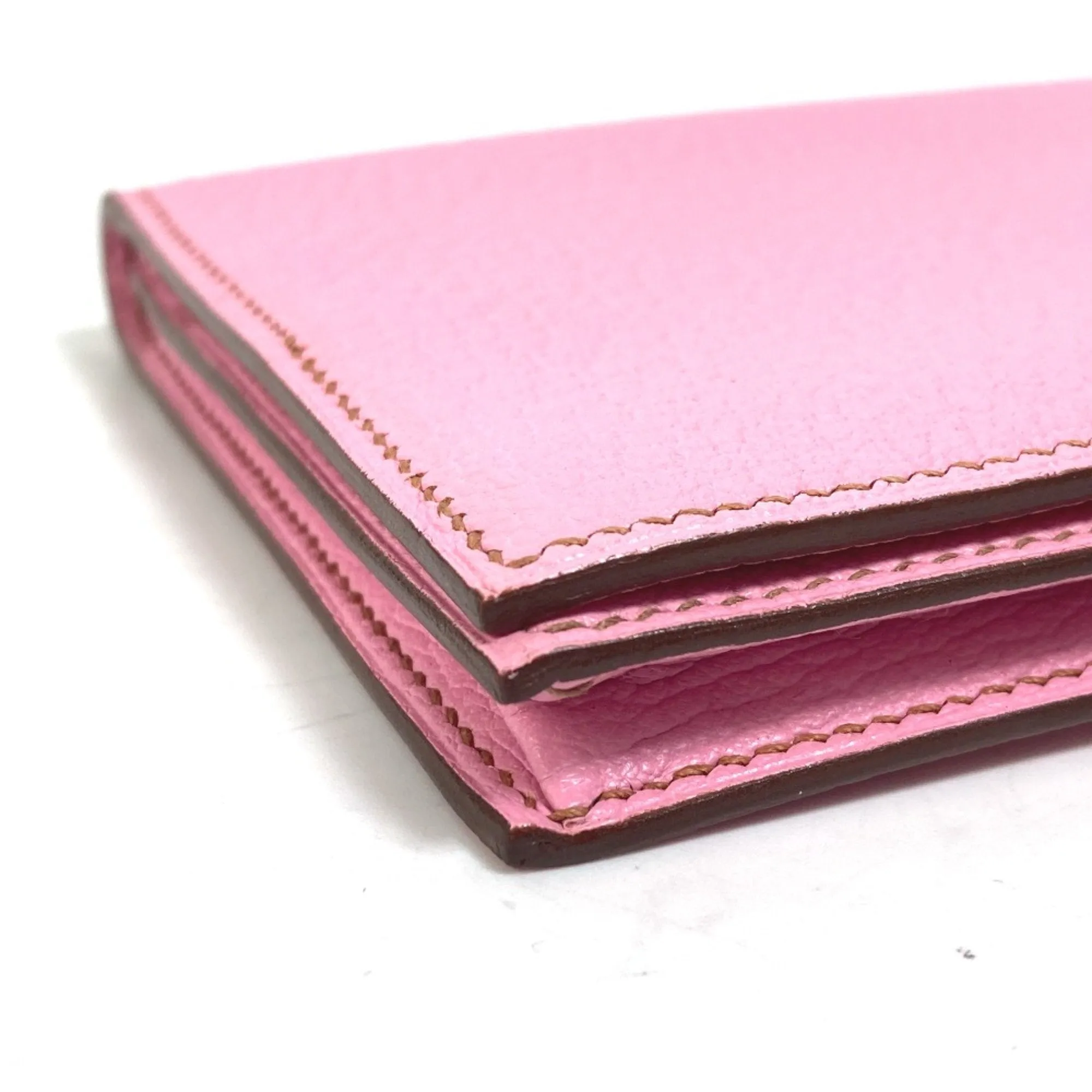 Herms Barn Pink Leather Accessories