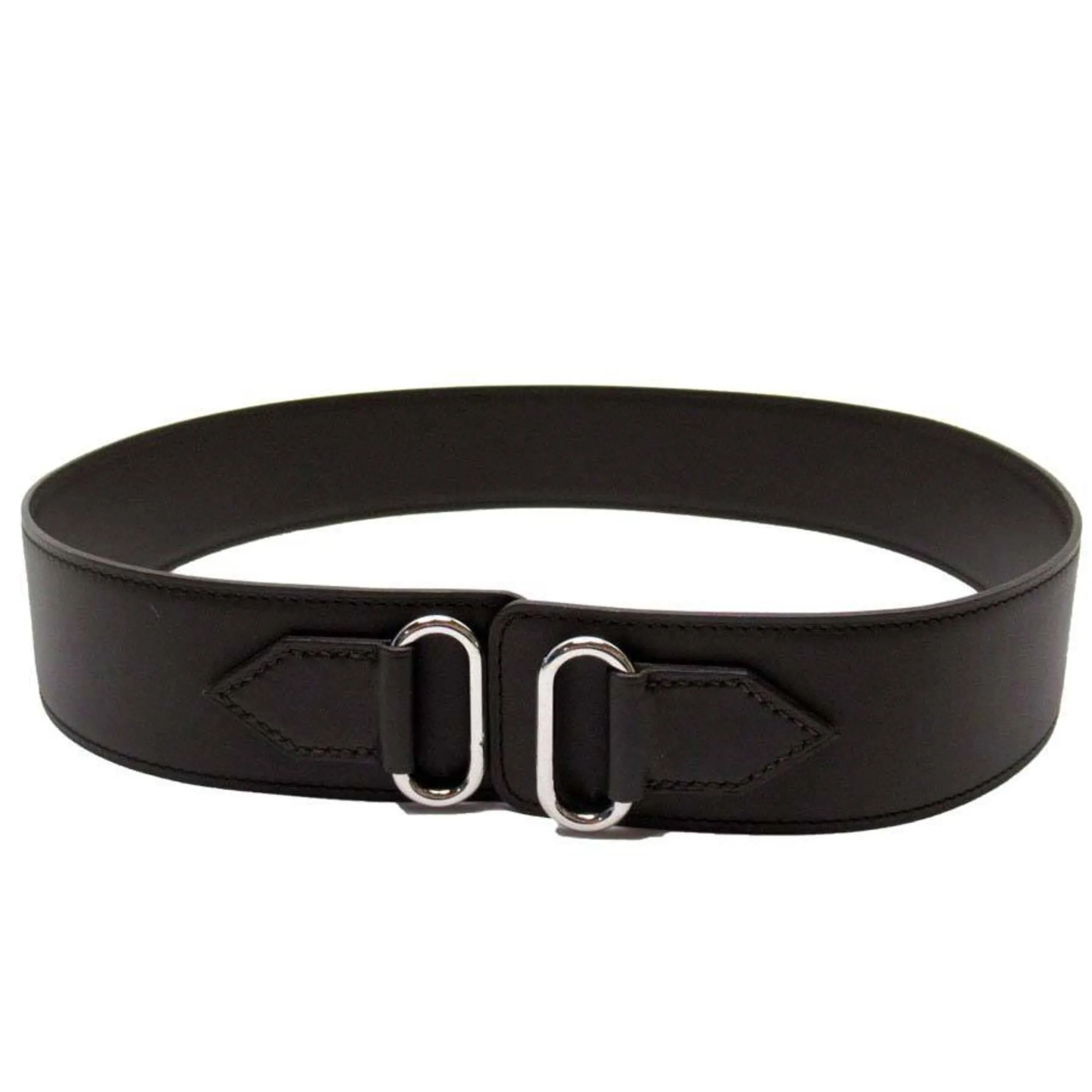 Herms -- Black Leather Accessories