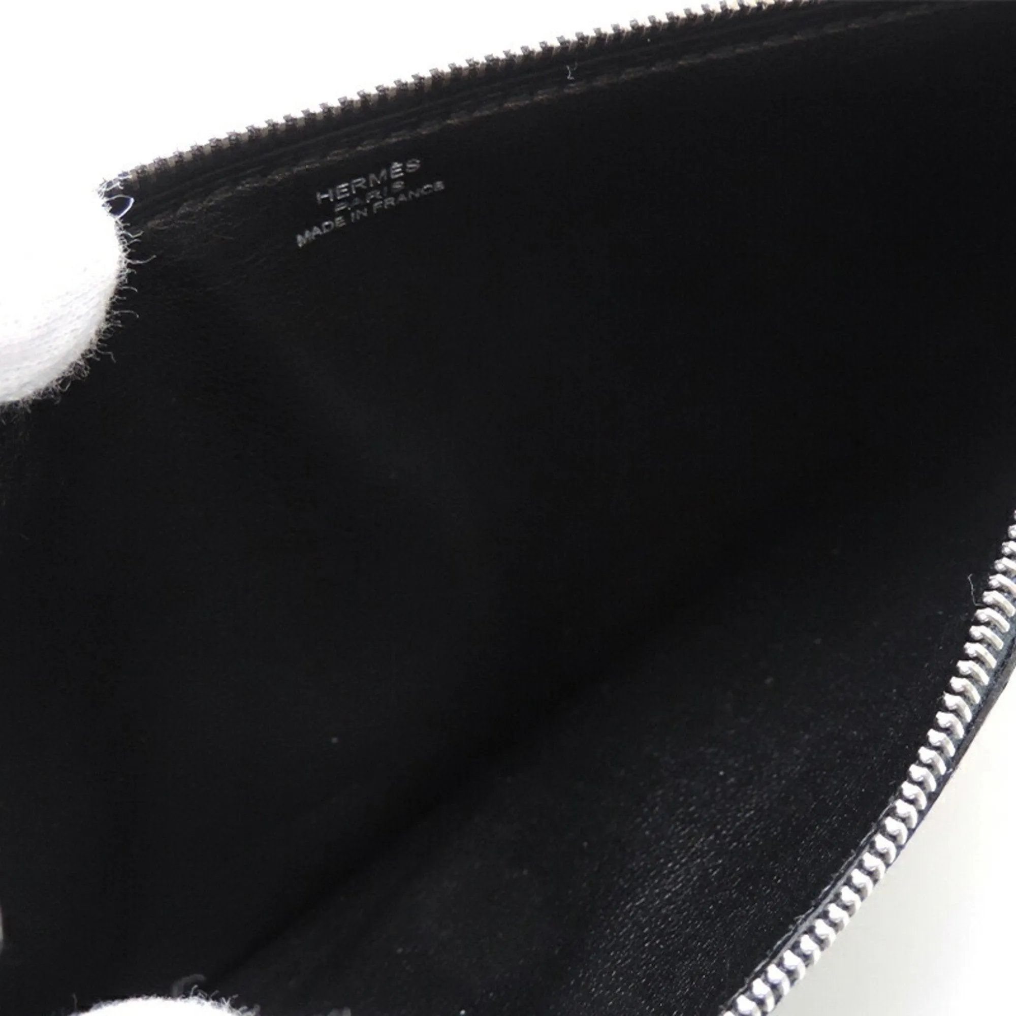 Herms -- Black Leather Accessories