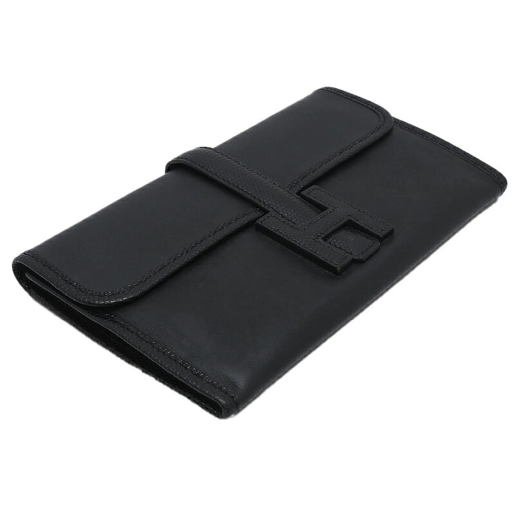 Herms -- Black Leather Accessories
