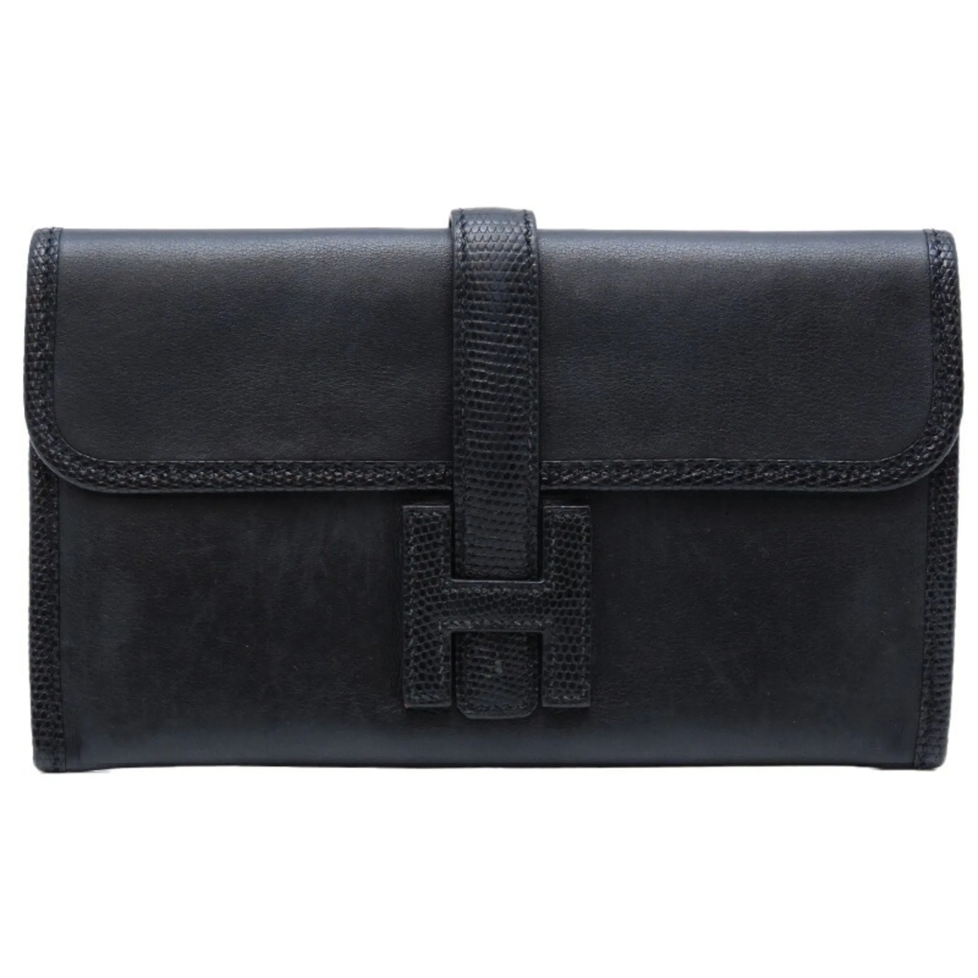 Herms -- Black Leather Accessories