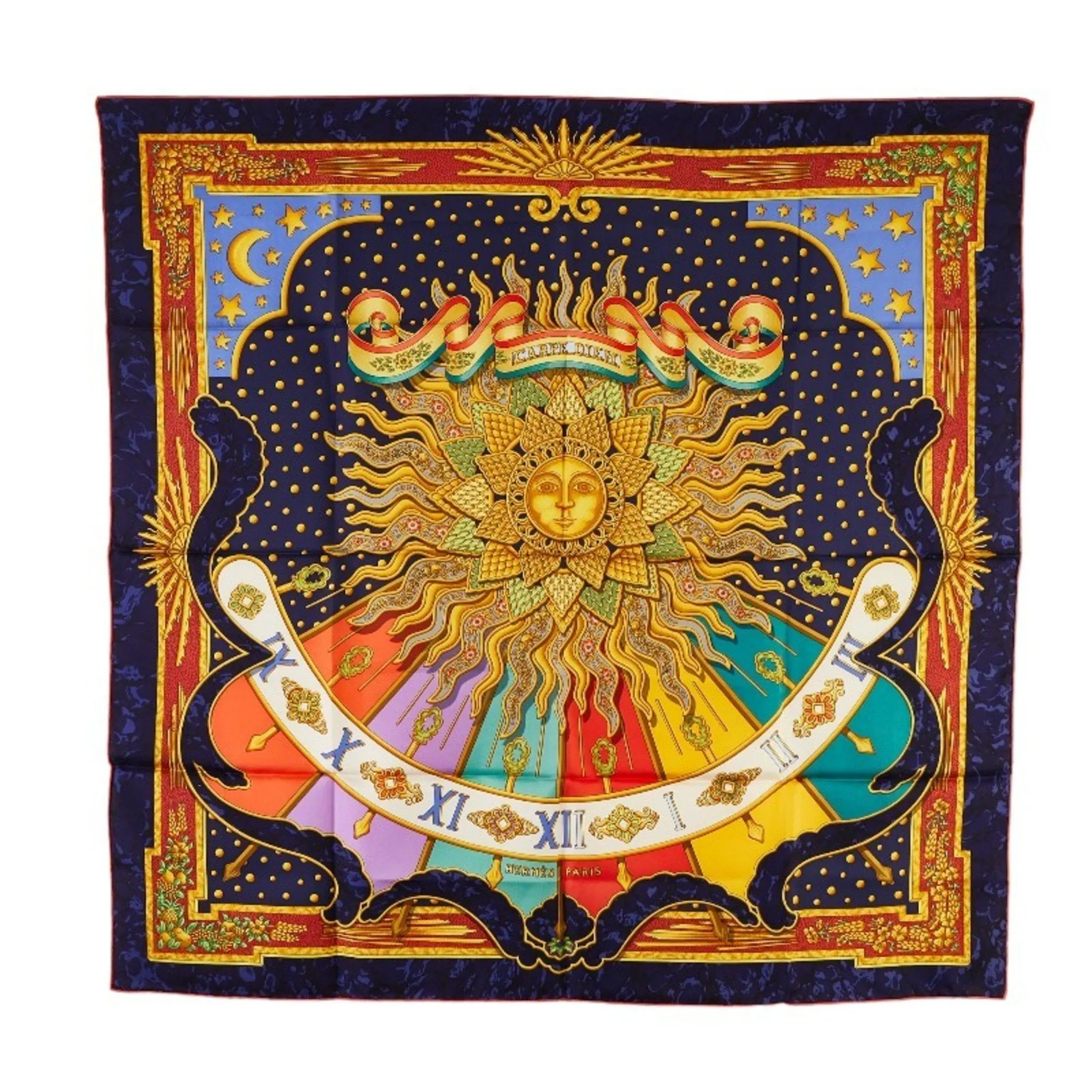 Herms Carr Multicolour Silk Accessories