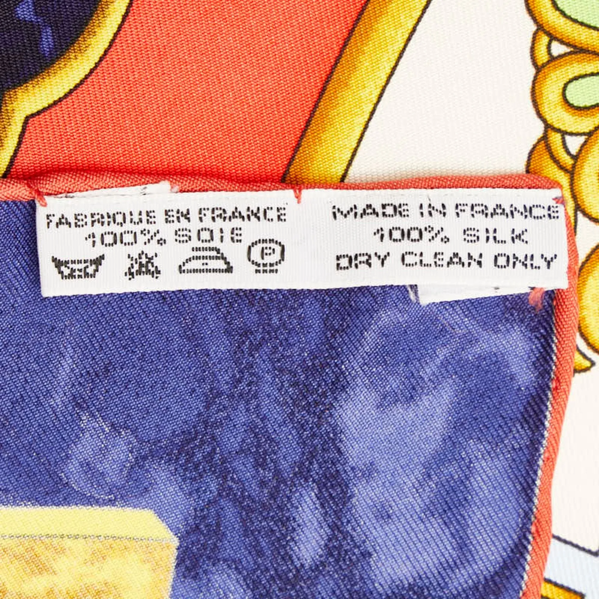 Herms Carr Multicolour Silk Accessories
