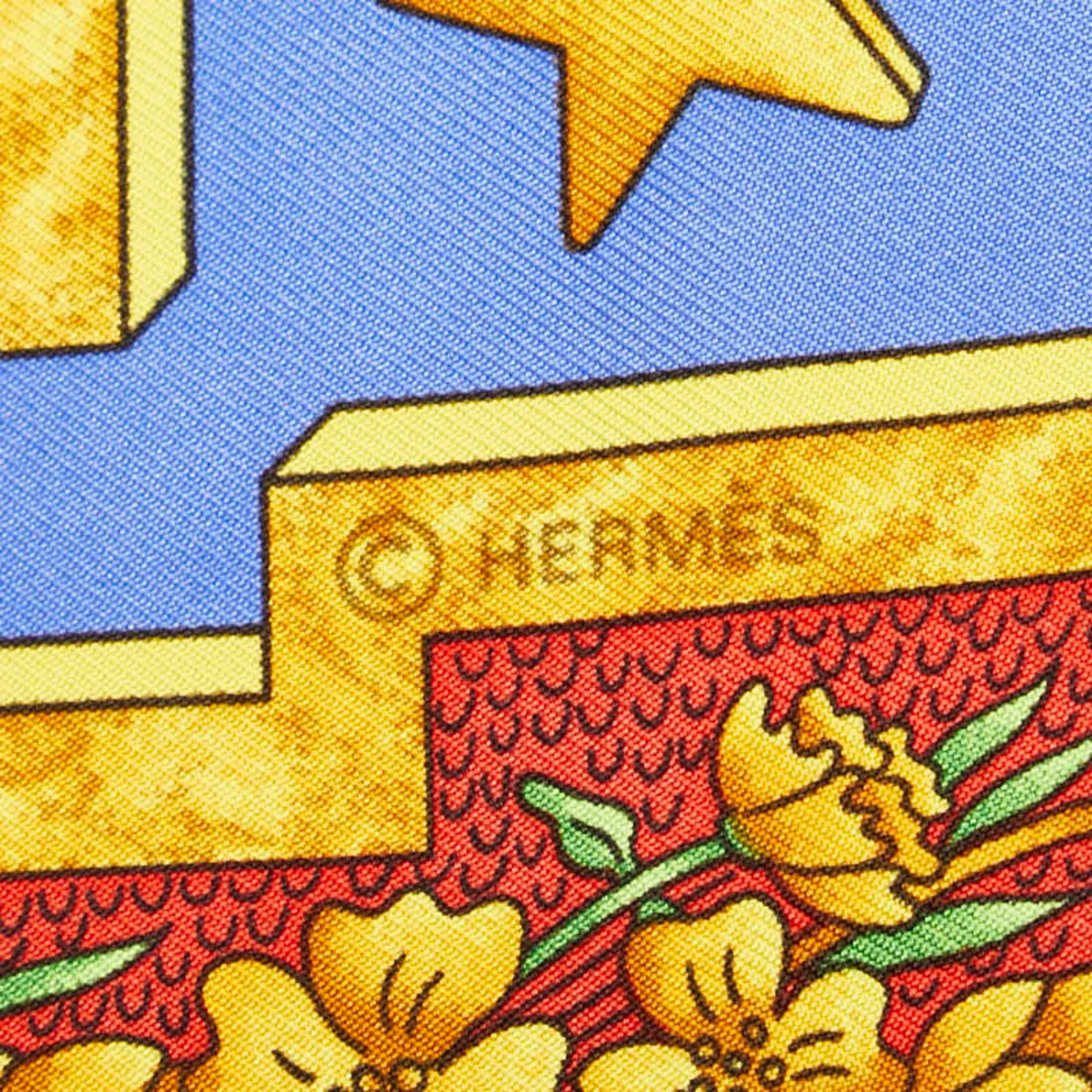 Herms Carr Multicolour Silk Accessories