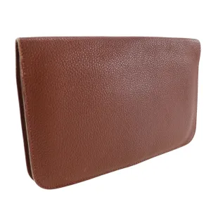 Herms Dogon Burgundy Leather Accessories