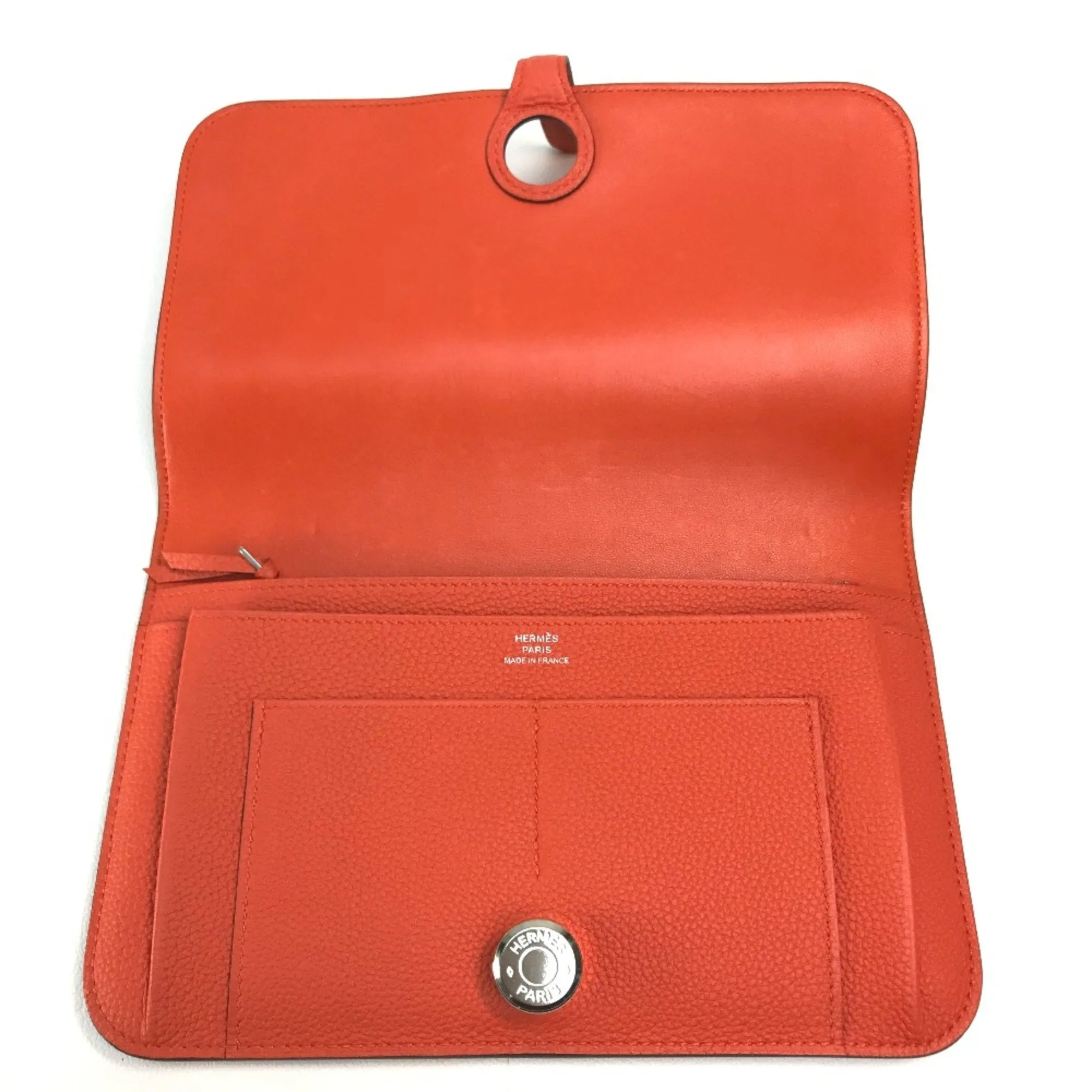 Herms Dogon Orange Leather Accessories