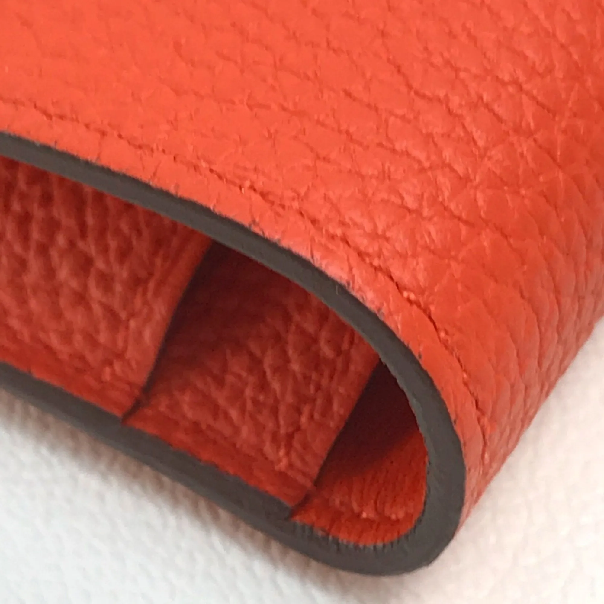 Herms Dogon Orange Leather Accessories