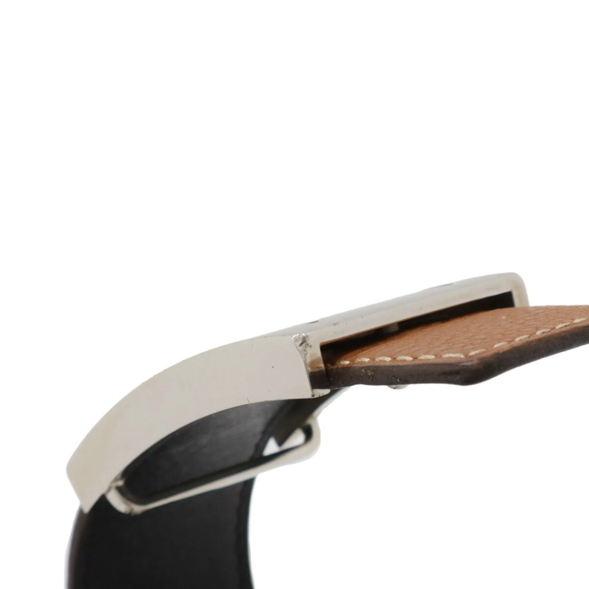 Herms H Brown Leather Accessories