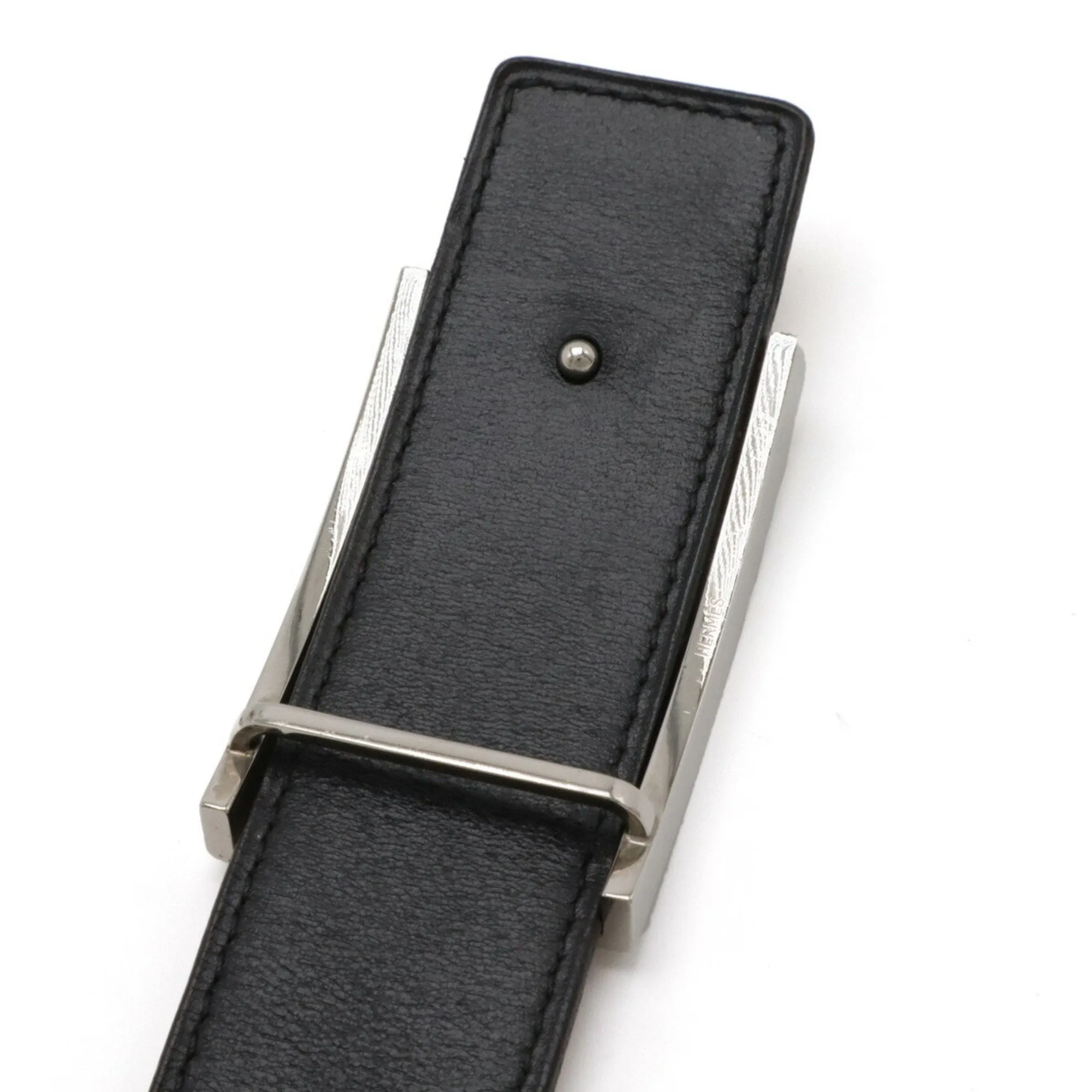 Herms H Brown Leather Accessories