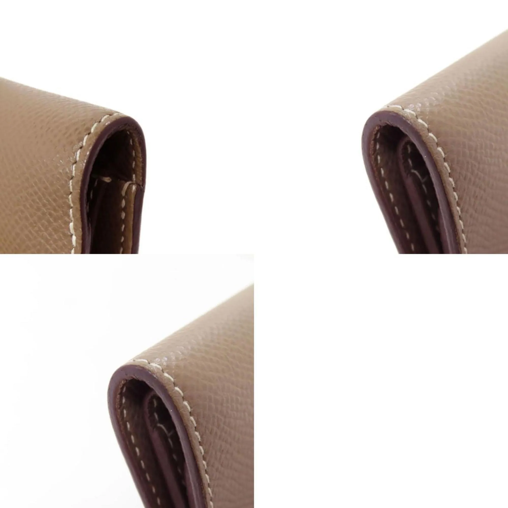 Herms Kelly Grey Leather Accessories