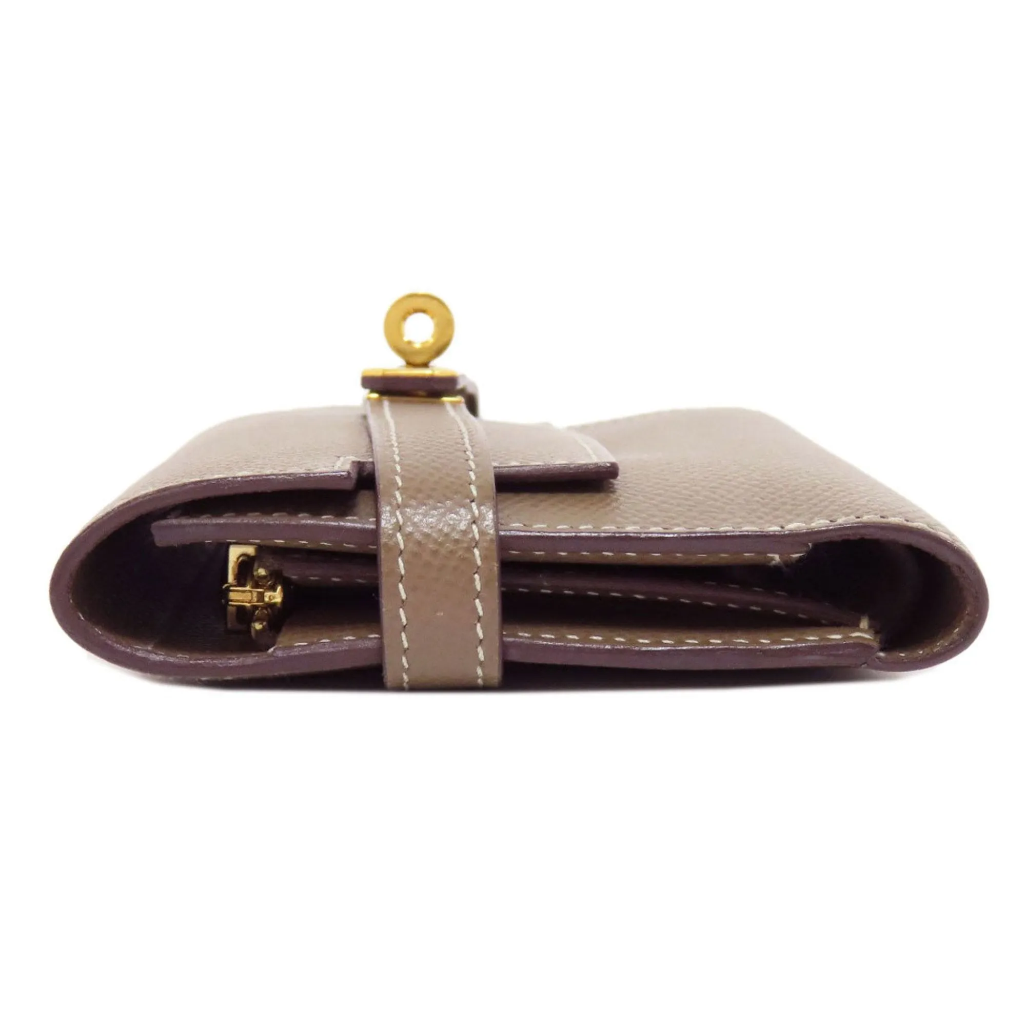 Herms Kelly Grey Leather Accessories