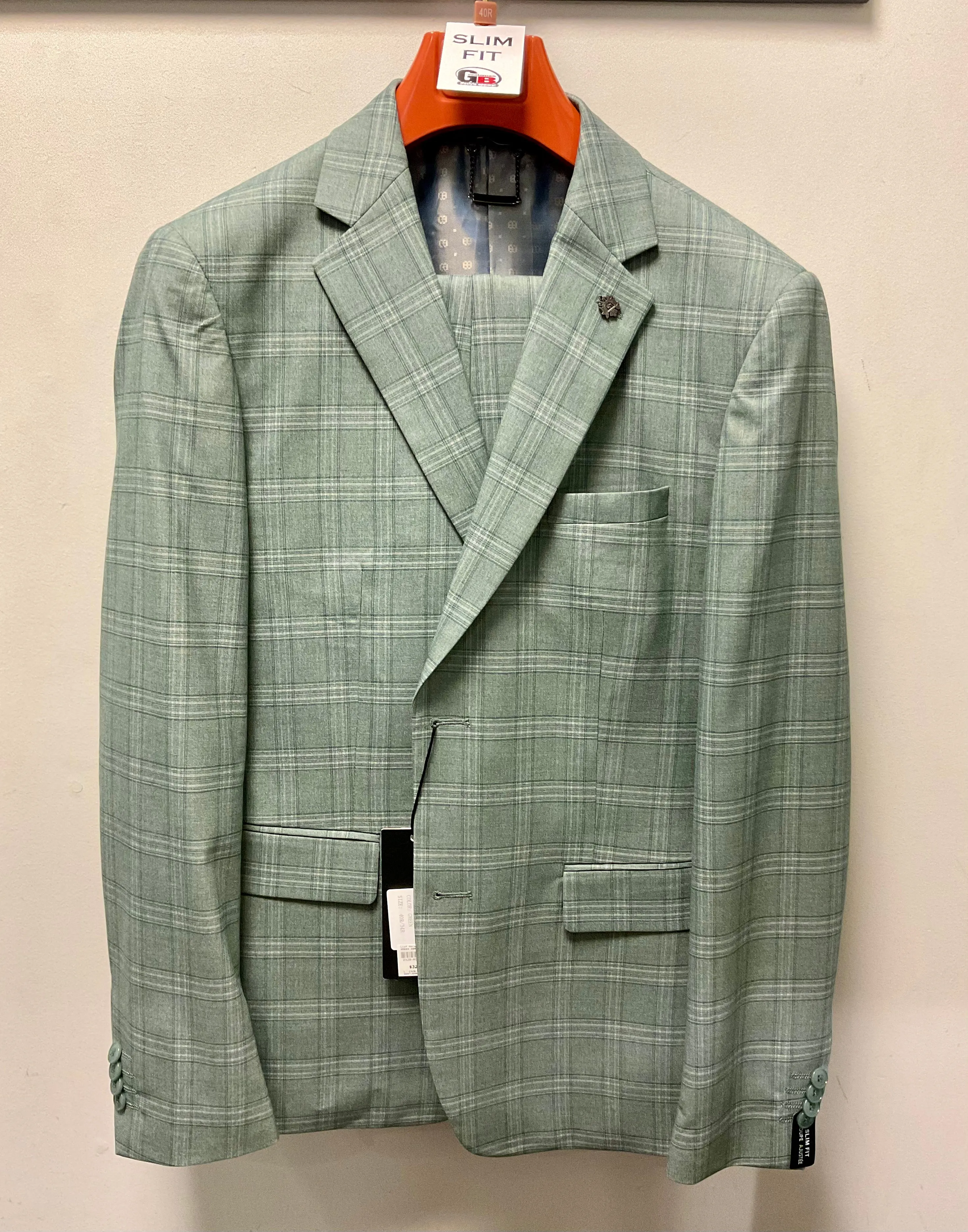 Lief Horsen 2pcs Slim Fit Suit