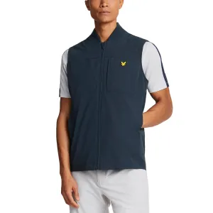 Lyle & Scott Golf Tech Force Gilet - Navy